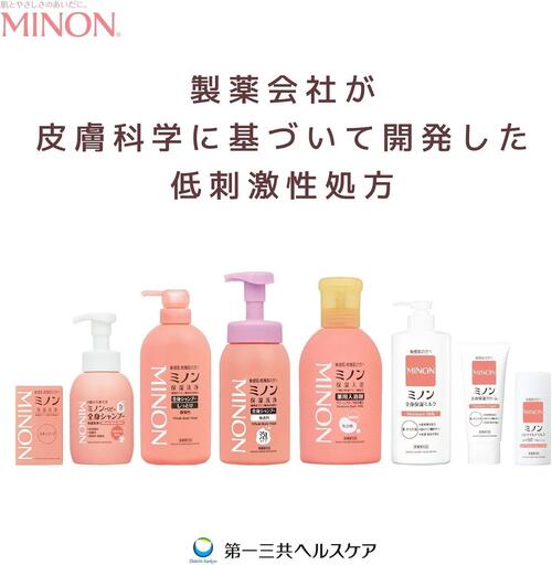 ミノン全身シャンプー泡タイプ　詰替用（400ml）8個 / 敏感肌 乾燥肌 全身シャンプー ボディシャンプー ボディソープ 泡 液体石鹸 石鹸 せっけん ボディケア スキンケア 日用品 ミノン 第一三共ヘルスケア 千葉県 匝瑳市 送料無料