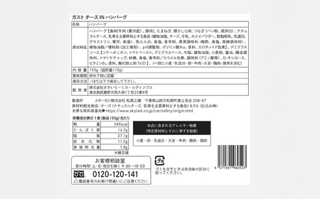 すかいらーく ガストチーズINハンバーグ15個 SMCR003