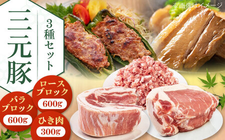 平田牧場 豚肉 3種セット 豚肉 詰め合わせ セット [AJAP009]
