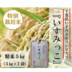 令和5年産米】千葉県いすみ市産特別栽培米コシヒカリ『いすみっこ