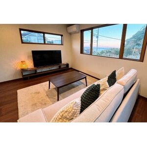 【海(太東ビーチ)まで徒歩3分】1棟貸し切りご宿泊券　6名様　1泊2日(素泊り)_旅行券・チケット 宿泊券  _【1526531】