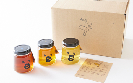 いすみ市の『ハチミツさん』160g×3個_調味料 はちみつ  ハチミツ 蜂蜜_【1391526】