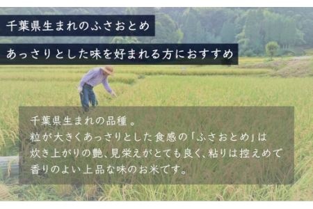 令和7年産 千葉県産「ふさおとめ」10kg(5kg×2袋) A003