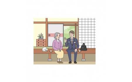 郵便局のみまもり訪問サービス(12か月コース)[004-a003]