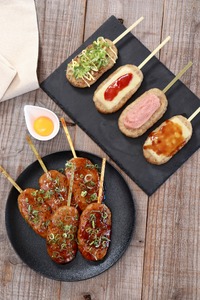 【千葉県産三元豚】元気豚 つくね串 20本セット　合計1.6kg(80g×20本)_肉  豚肉 _【配送不可地域：離島・沖縄県】 TAKB062