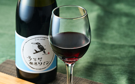 多古ワイン2020【水色ラベル】【750ml】【1本】_酒・アルコール 赤ワイン ワイン _【配送不可地域：離島・沖縄県】【1239232】