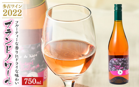 多古ワイン2022・マスカット ベーリーA 【Blanc deNoirs・ブランドノワール】_酒・アルコール 白ワイン ワイン _【配送不可地域：離島・沖縄県】【1371715】