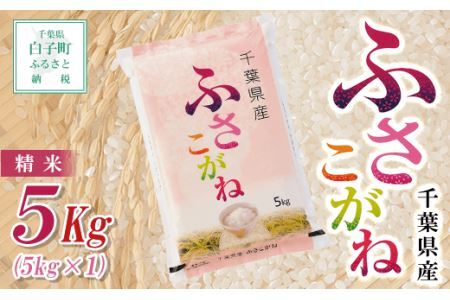 新米】令和5年産千葉県産ふさこがね＜精米＞5kg(5kg×1) SHB007 | 千葉