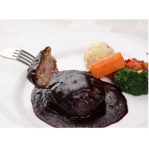 【日比谷松本楼】デミグラスハンバーグ　5パック_肉 ハンバーグ 牛肉 _【配送不可地域：離島】【1541361】