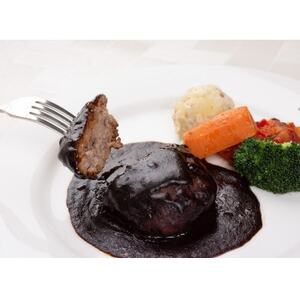 【日比谷松本楼】黒毛和牛ビーフシチューとデミグラスハンバーグセット 計6パック_肉 ハンバーグ 牛肉   惣菜・加工品 シチュー  _【配送不可地域：離島】【1541368】