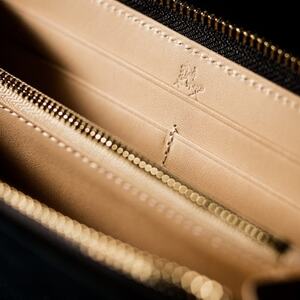 【ココマイスター】COCOMEISTER ブライドル グランドウォレット(ブラック)【1679705】