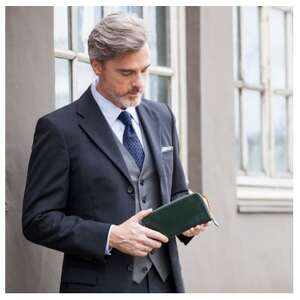 【ココマイスター】COCOMEISTER ブライドル グランドウォレット(モスグリーン)【1679707】