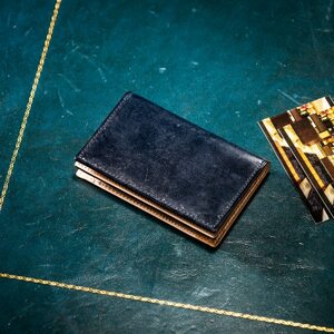 【ココマイスター】COCOMEISTER ブライドル 名刺入れ(ダークネイビー)【1679715】