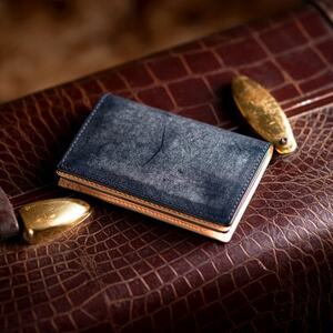 【ココマイスター】COCOMEISTER ブライドル 名刺入れ(ダークネイビー)【1679715】