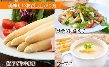 【 2026年 発送 】 北海道産 アスパラガス ホワイト 約 900g M - L サイズ 混合 アスパラ 旬 朝採り 新鮮 お取り寄せ 産地直送 産直 野菜 農作物 詰め合わせ 国産 北海道 倶知安町