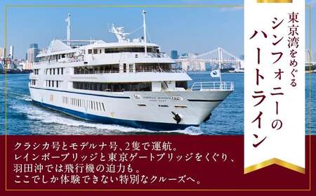 ディナークルーズ／［窓側席確約］フランス料理　プレミアム特選牛　2名さま │ 東京 クルージング ディナー