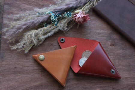 三角コインケース ピンク 0113-002-S06-7