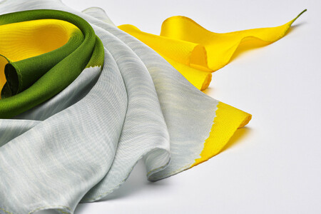 東京引染スカーフ（イエロー） 0012-005-S06