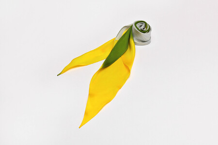 東京引染スカーフ（イエロー） 0012-005-S06