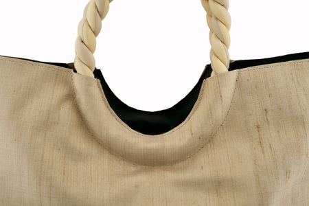 【makixmaki】高級ゴールデンシルクハンドバッグ（フェアトレード） シャンパンゴールド 0137-002-S06-3