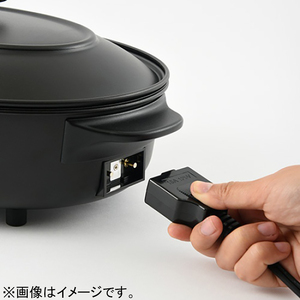 オーバルホットプレート ブラック BRUNO 0152-002-S07-2