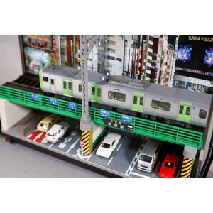 鉄道模型 走る情景(ジオラマ)シリーズ《E235系 山手線》 0055-012-S07