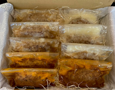 手作りハンバーグセット 0037-002-S05