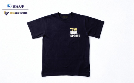 【東洋大学】応援Tシャツ　キラキラ紺　 S
