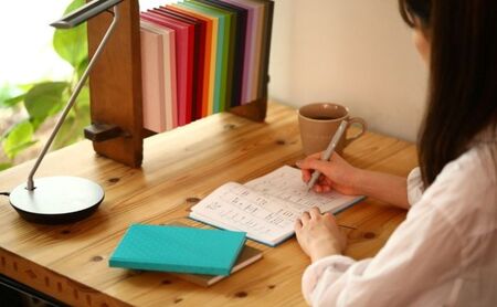 HONcept リバティ ノートブック 鳥×ブルー ノート 文房具 日記 テキスタイル 雑貨 ギフト プレゼント 文京区 東京都