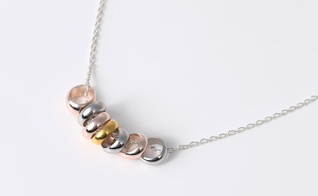 純金（24金）入り３カラー　ラッキーセブンペンダント　アクセサリー アクセ ネックレス シルバー ペンダントトップ プレゼント 贈り物 誕生日 記念日 文京区