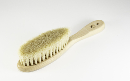 【浅草アートブラシ】カシミヤ用洋服ブラシ「オーバル」(桐箱入り)