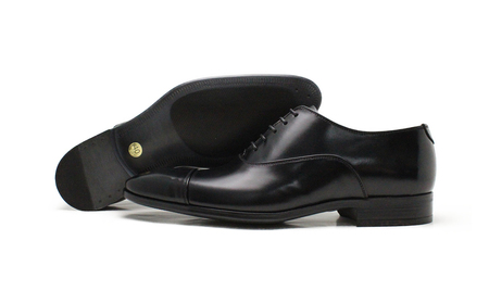 クインクラシコ 革靴 34001S〈ブラック〉 (サイズ:26.0cm) 紳士靴 ビジネスシューズ ストレートチップ 牛革 フォーマル