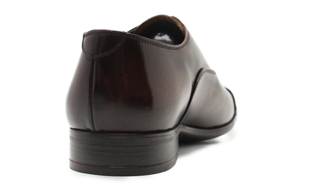 クインクラシコ 革靴 34001S〈ブラウン〉 (サイズ:26.5cm) 紳士靴 ビジネスシューズ ストレートチップ 牛革 フォーマル