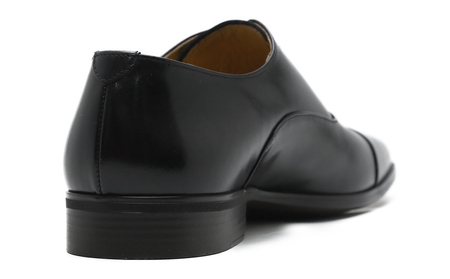 クインクラシコ 革靴 62001S〈ブラック〉 (サイズ：26.5cm) 紳士靴 ビジネスシューズ ストレートチップ フォーマル 牛革 レベルソ仕上げ