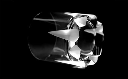 浅草切子 Bar’s Glass「ワープ オールド」化粧箱入り