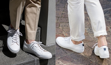 藤巻百貨店別注【三竹産業×VERB CREATION】ANNAK 防水レザースニーカー (サイズ：26.5cm)