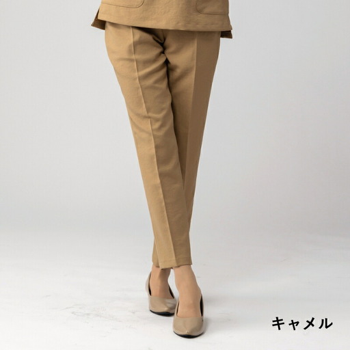 レピウスの白衣 【レディースボトムス】スクラブパンツ リンクル (カラー：キャメル、サイズ：XS)_0113-020-T05-1-1
