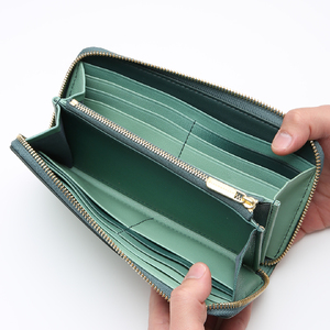 イロドリ ラウンド ロング ウォレット (カラー：ナツコダチ)