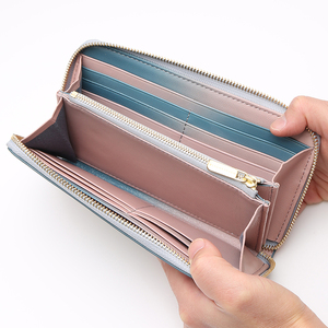 イロドリ ラウンド ロング ウォレット (カラー：アジサイ)