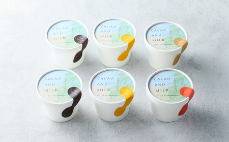 【アイス】カカオとミルク スタンダード 6個セット