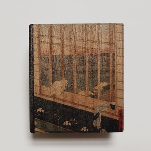 【桐箱(二重箱)】名所江戸水景 [(1)浅草田甫酉の町詣] 1ケ (カラー：黒)