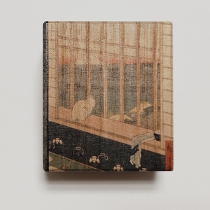 【桐箱(二重箱)】名所江戸水景 [(1)浅草田甫酉の町詣] 1ケ (カラー：ピンク)