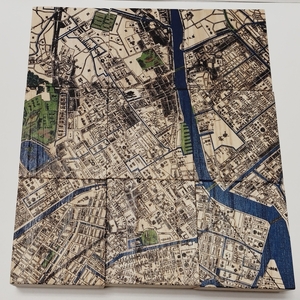 【桐箱(二重箱)】名所江戸水景 9ケセット (カラー：黒)