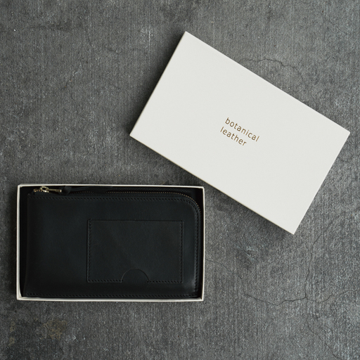 [Botanical Leather] ファスナーロングウォレット_0089-007-T06