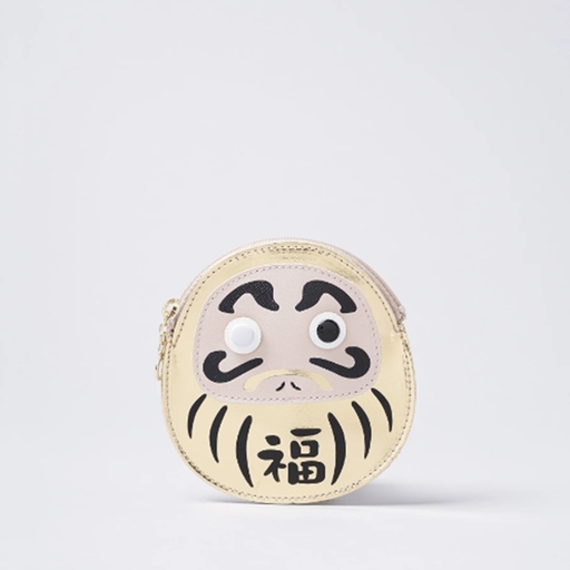だるまコインケース (カラー： ゴールド)_0114-005-T07-1