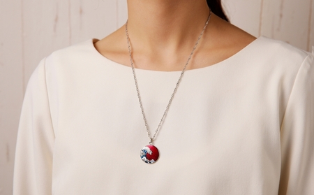 七宝北斎ペンダント