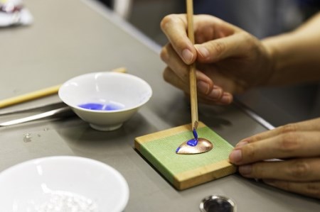 七宝焼き体験（ペンダント他・選択可能です）