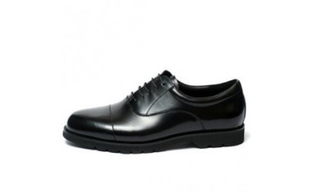 【匠の靴】超軽量 幅広6E本革ビジネスシューズTT-23S(サイズ：27.0cm、カラー：ブラック)