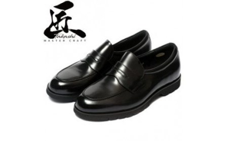 【匠の靴】超軽量 幅広6E本革ビジネスシューズTT-25G(サイズ：27.5cm)