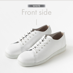 U-DOT [レザースニーカー] WHITE(サイズ：21.0cm)